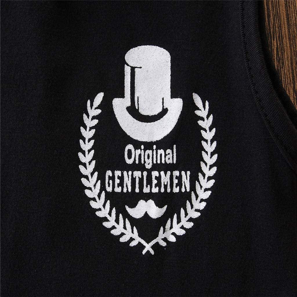 2PCS Boy Sleeveless Hooded Outfits