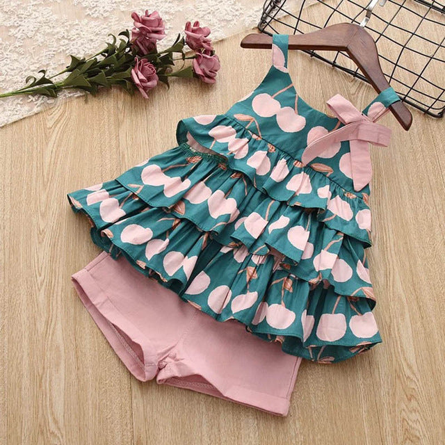 Kids Girls Clothes Suit