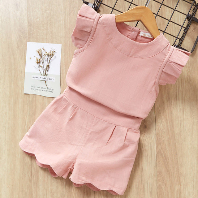 Kids Girls Clothes Suit