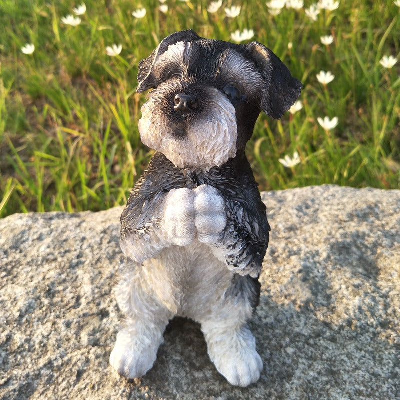 Puppy Dog Cat Decoration Simulation Cute Chinese New Year Home Decoration Dog Year Mascot Creative New Year Gift