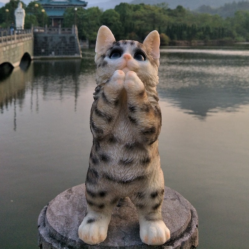 Puppy Dog Cat Decoration Simulation Cute Chinese New Year Home Decoration Dog Year Mascot Creative New Year Gift