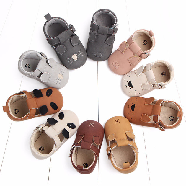 Spring and autumn cartoon animal baby shoes