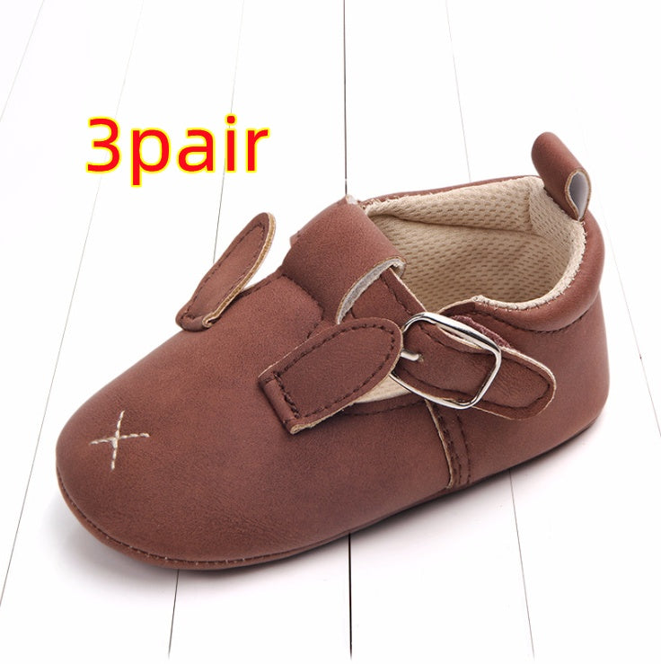 Spring and autumn cartoon animal baby shoes