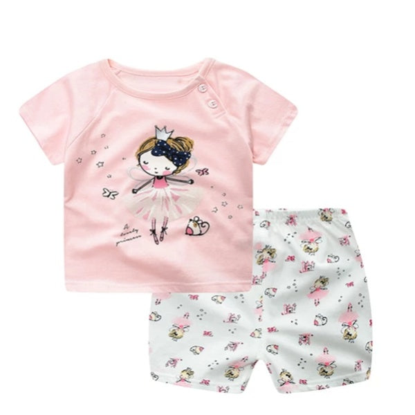 Cartoon Clothing Baby Boy Summer Sets