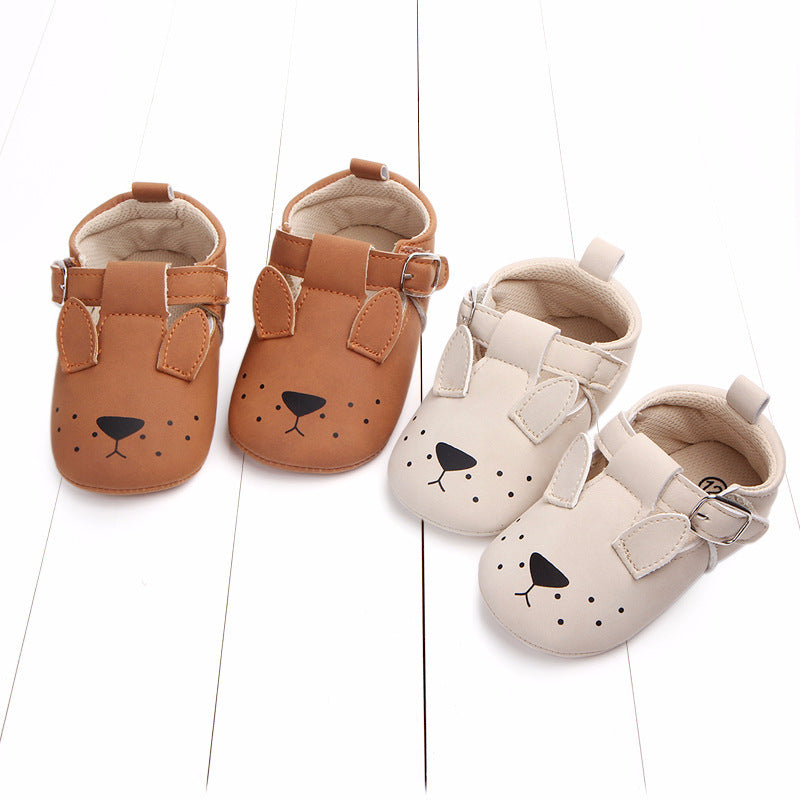Spring and autumn cartoon animal baby shoes