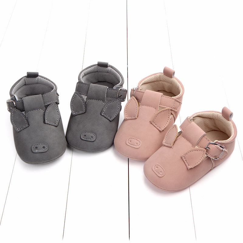 Spring and autumn cartoon animal baby shoes