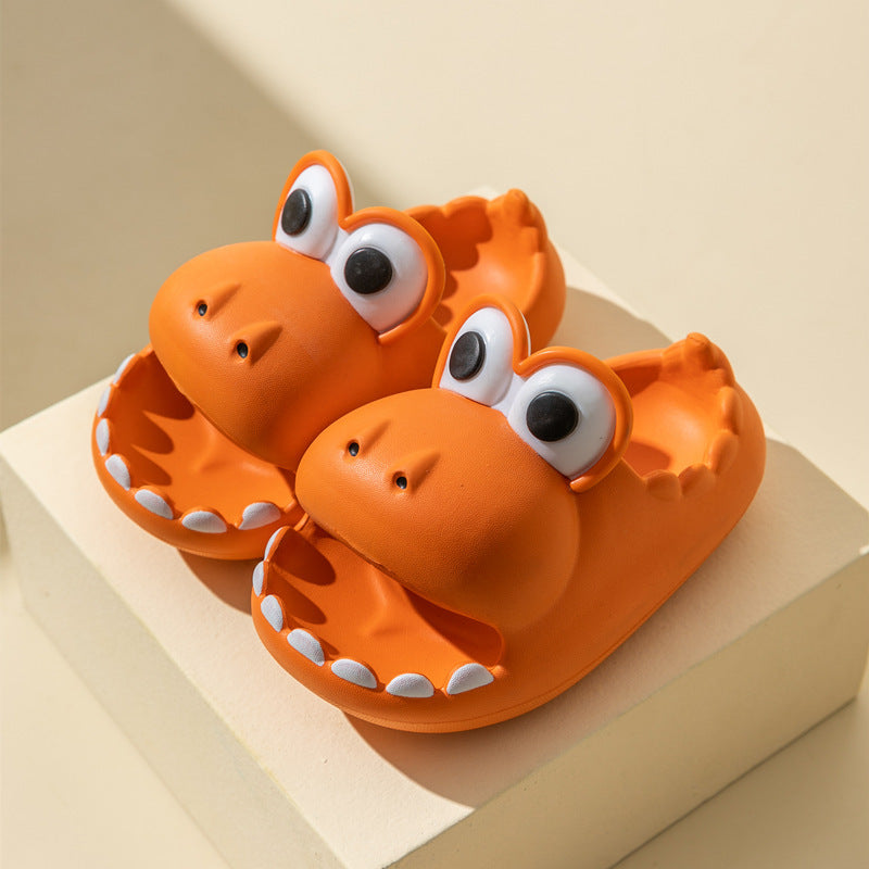 Kids Dinosaur Slippers Shoes