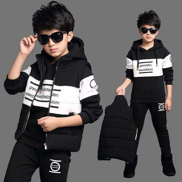 Boys Clothes Sport Suit 3ps Sets