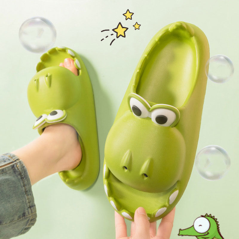 Kids Dinosaur Slippers Shoes