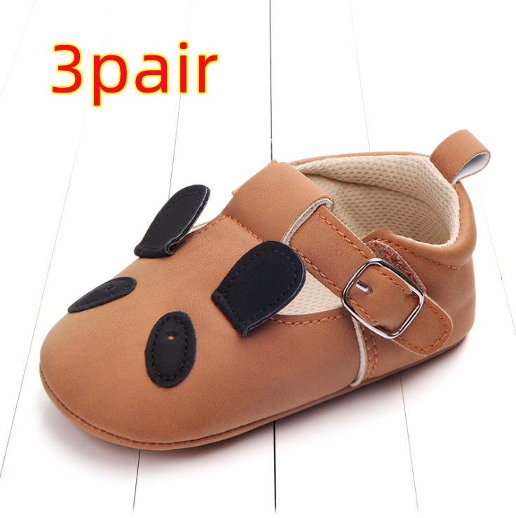 Spring and autumn cartoon animal baby shoes