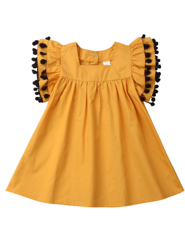 Children Newborn Clothing Sleeveless Kids Girls Dress